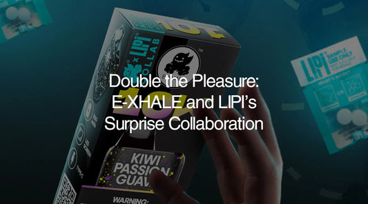 The Ultimate Nicotine Alternative Power Couple: E-XHALE and LIPI Join Forces