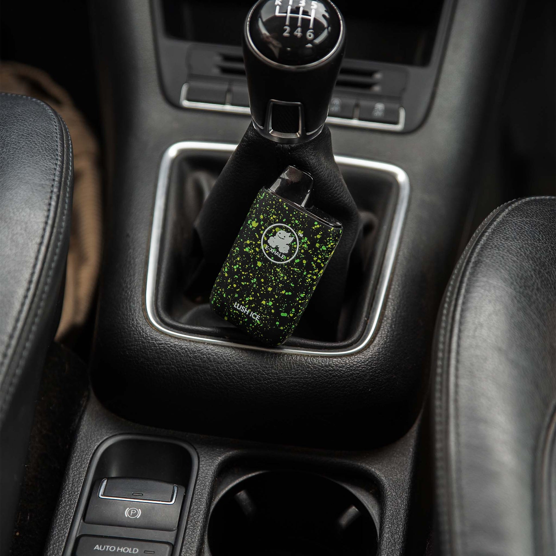 E-XHALE 10K Lush Ice - Watermelon and Ice - 5%/50mg Strength - 10 000 Puff Rechargeable Disposable Vape LED Screen