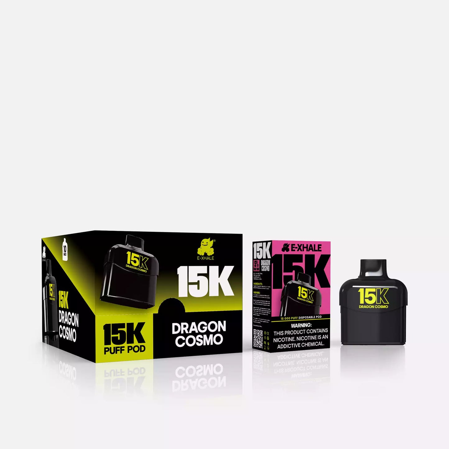 15K Dragon Cosmo 5%/50mg - Disposable Pod: 10 Pack