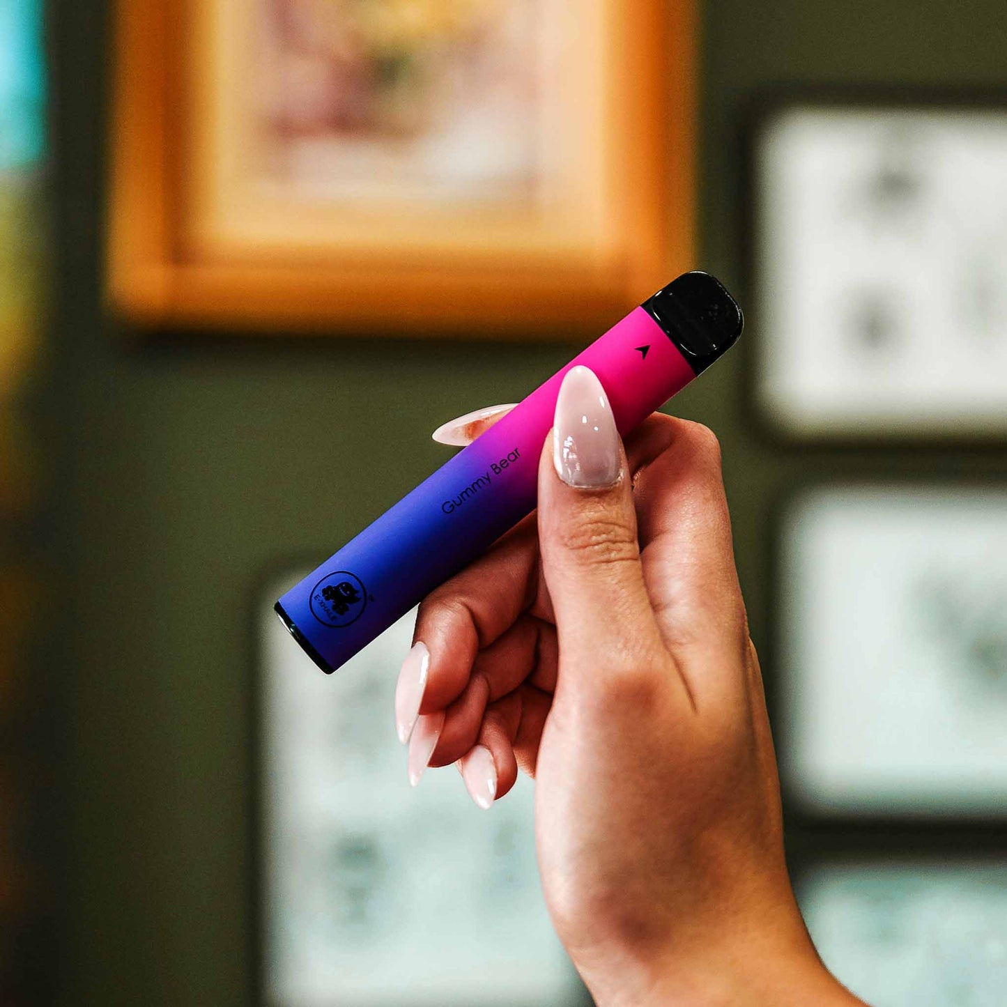 E-XHALE 2000 Puff Gummy Bear - Grape and Mixed Berries - 3.5%/35mg Strength - Single-use Disposable Vape
