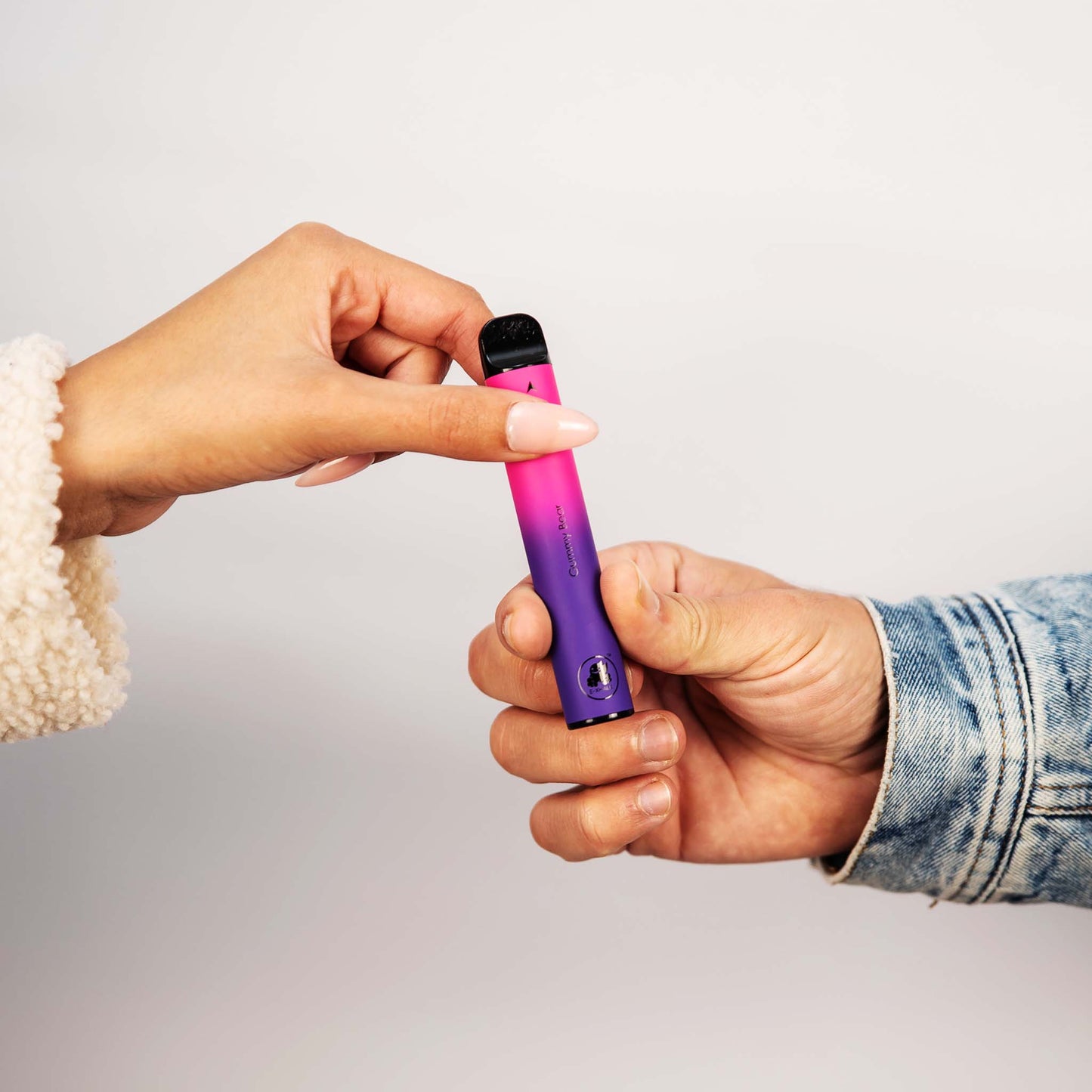 E-XHALE 2000 Puff Gummy Bear - Grape and Mixed Berries - 3.5%/35mg Strength - Single-use Disposable Vape