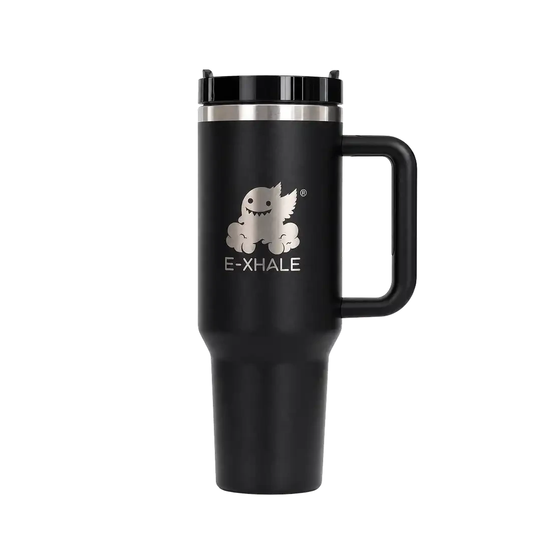 E-XHALE Tumbler Cup: Black