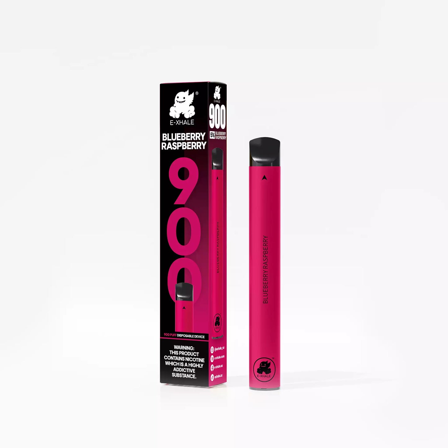 900 Blueberry Raspberry 5% - Single-Use Disposable