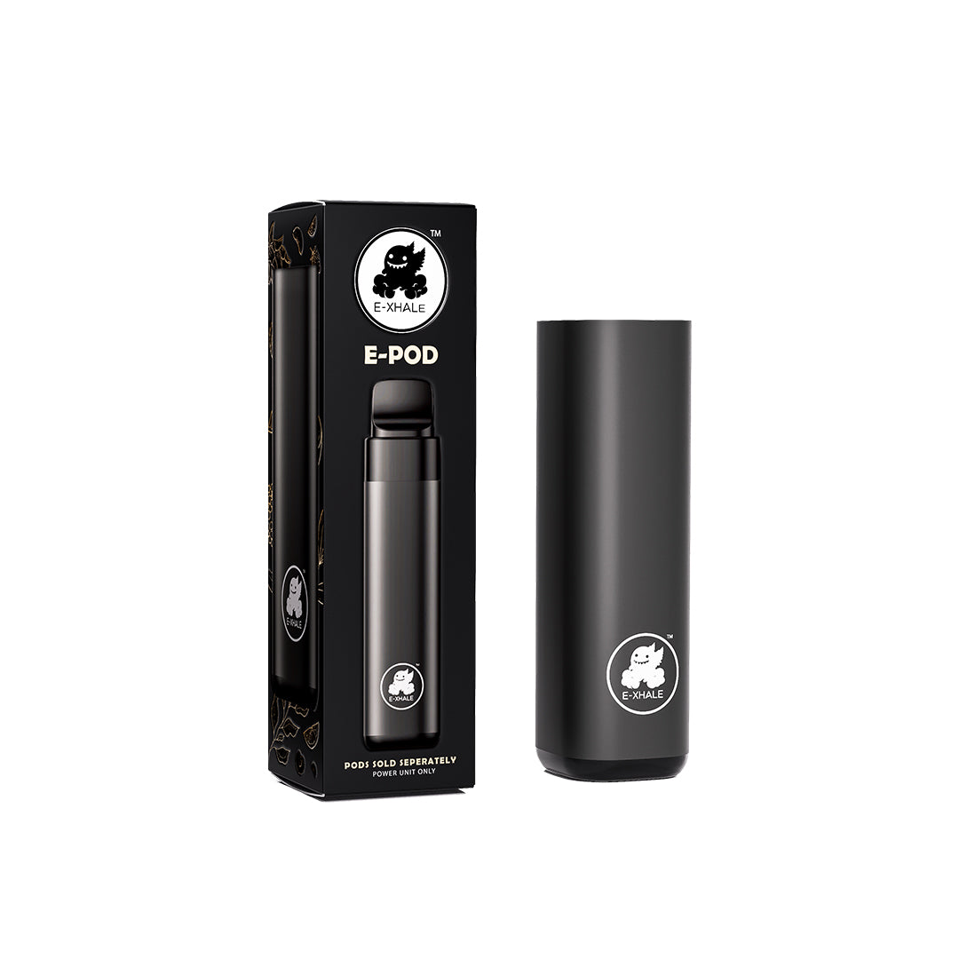 E-XHALE E-Pod Pod Max Battery - Closed Pod Battery System - Rechargeable Pod System Battery, Fast Charging