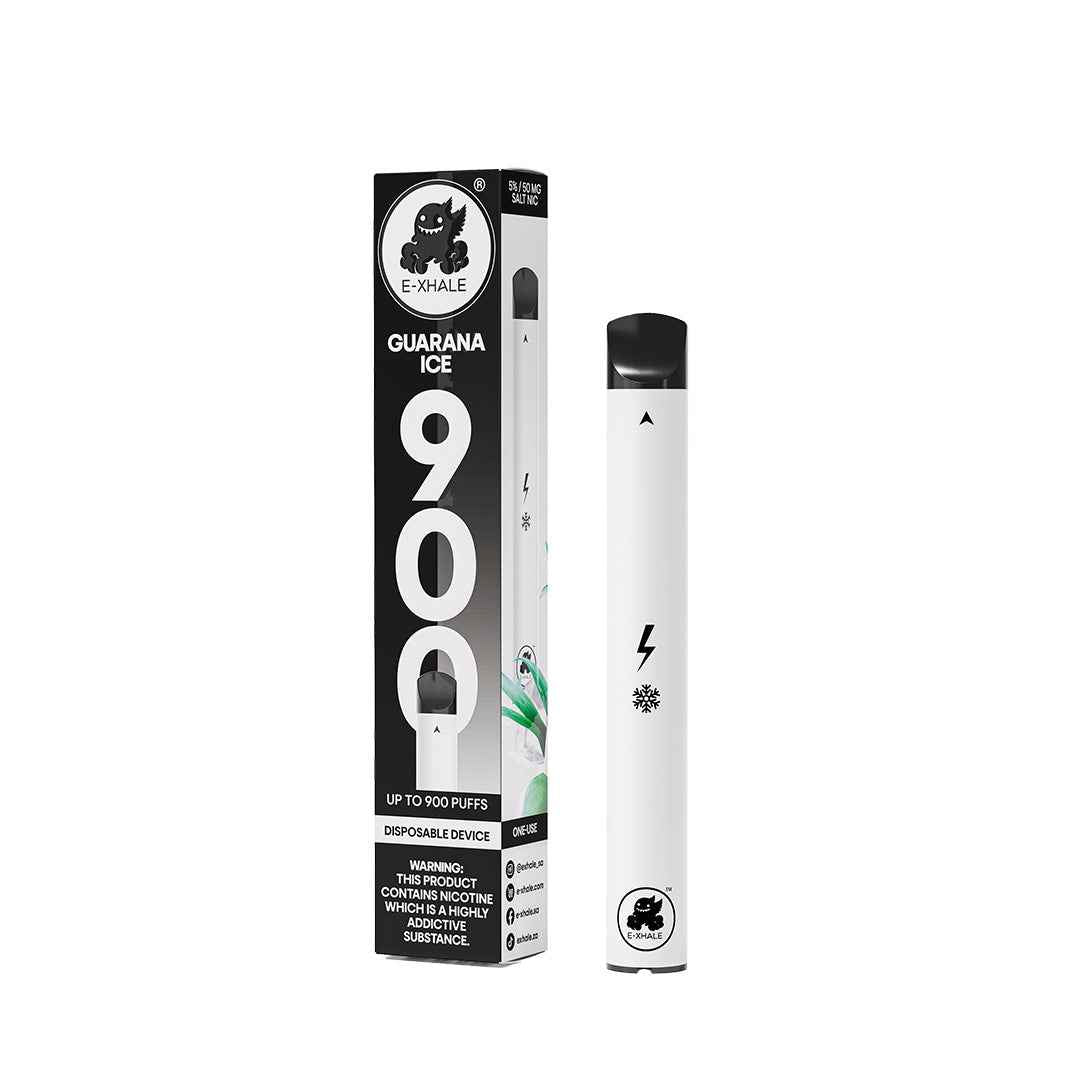 900 Guarana Ice 5%/50mg - Single-Use Disposable: 10 Pack