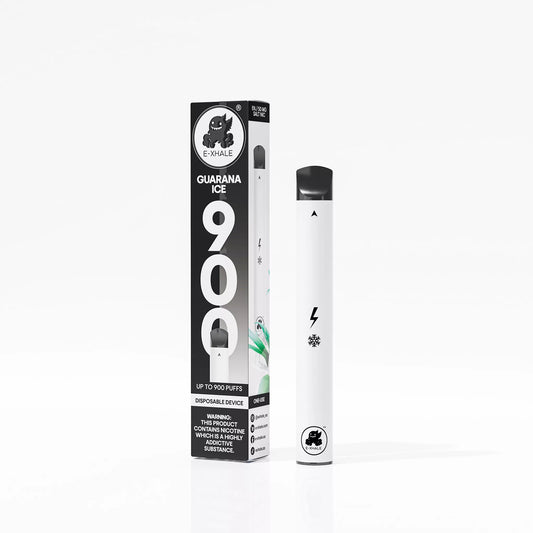 E-XHALE 900 Puff Guarana Ice - 5%/50mg Strength - Single-use Disposable Vape