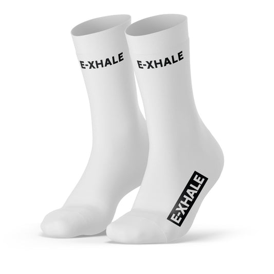 E-XHALE Socks: Icon - Crew Length