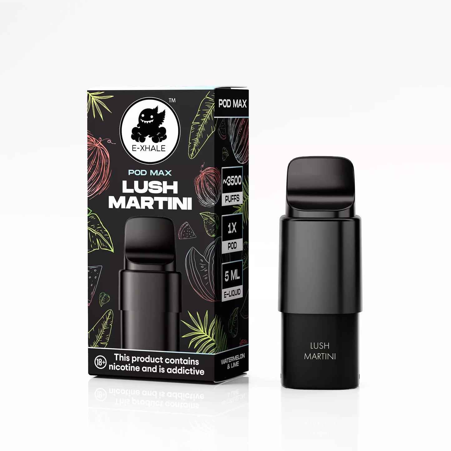 Pod Max Lush Martini Pod 3500 Puff 30mg - Last Chance Clearance