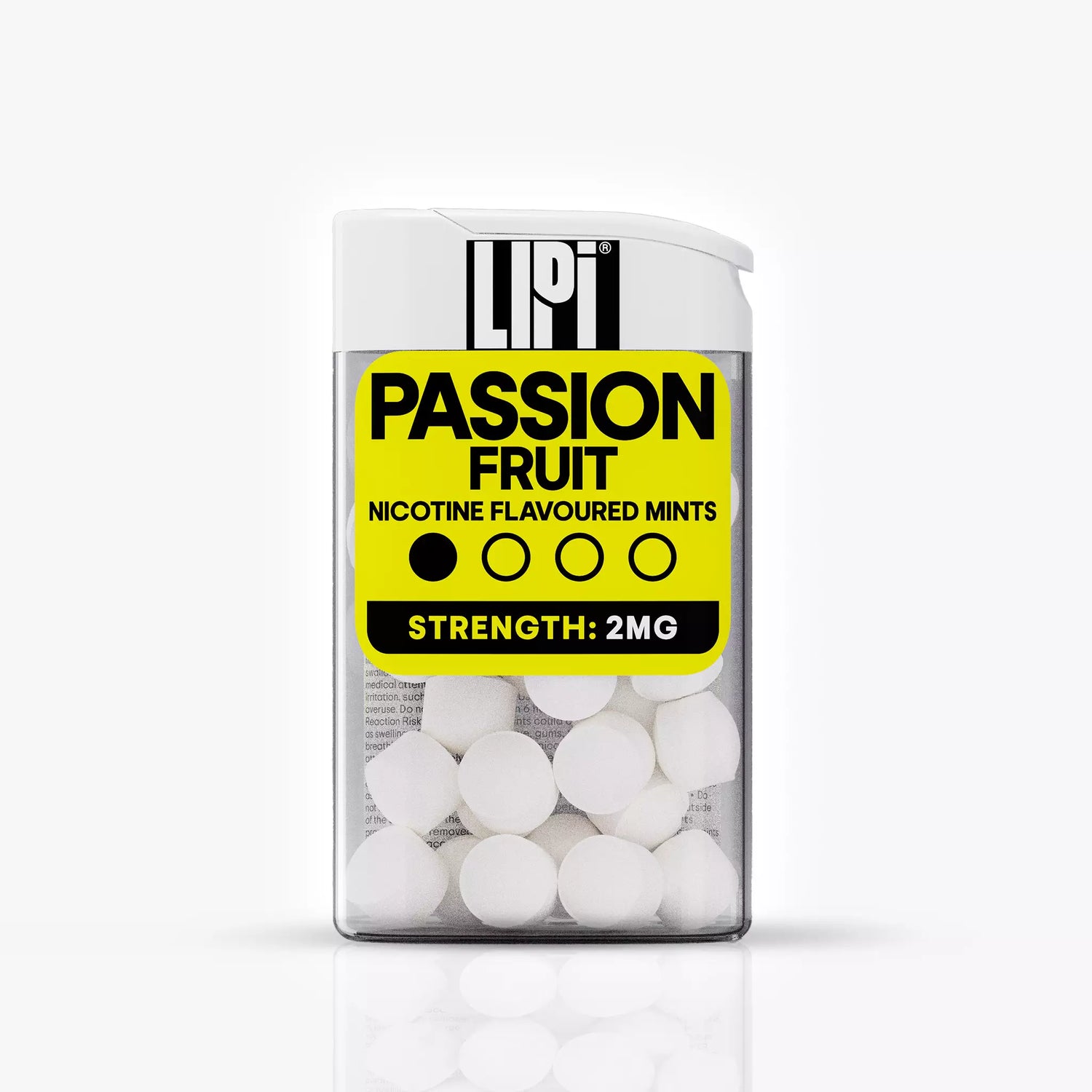 LIPI 2mg Nicotine Mints Lozenges Passionfruit - 0.2%/2mg Strength - Digi stable Oral Nicotine Alternative Smoke-Free Tobacco Free