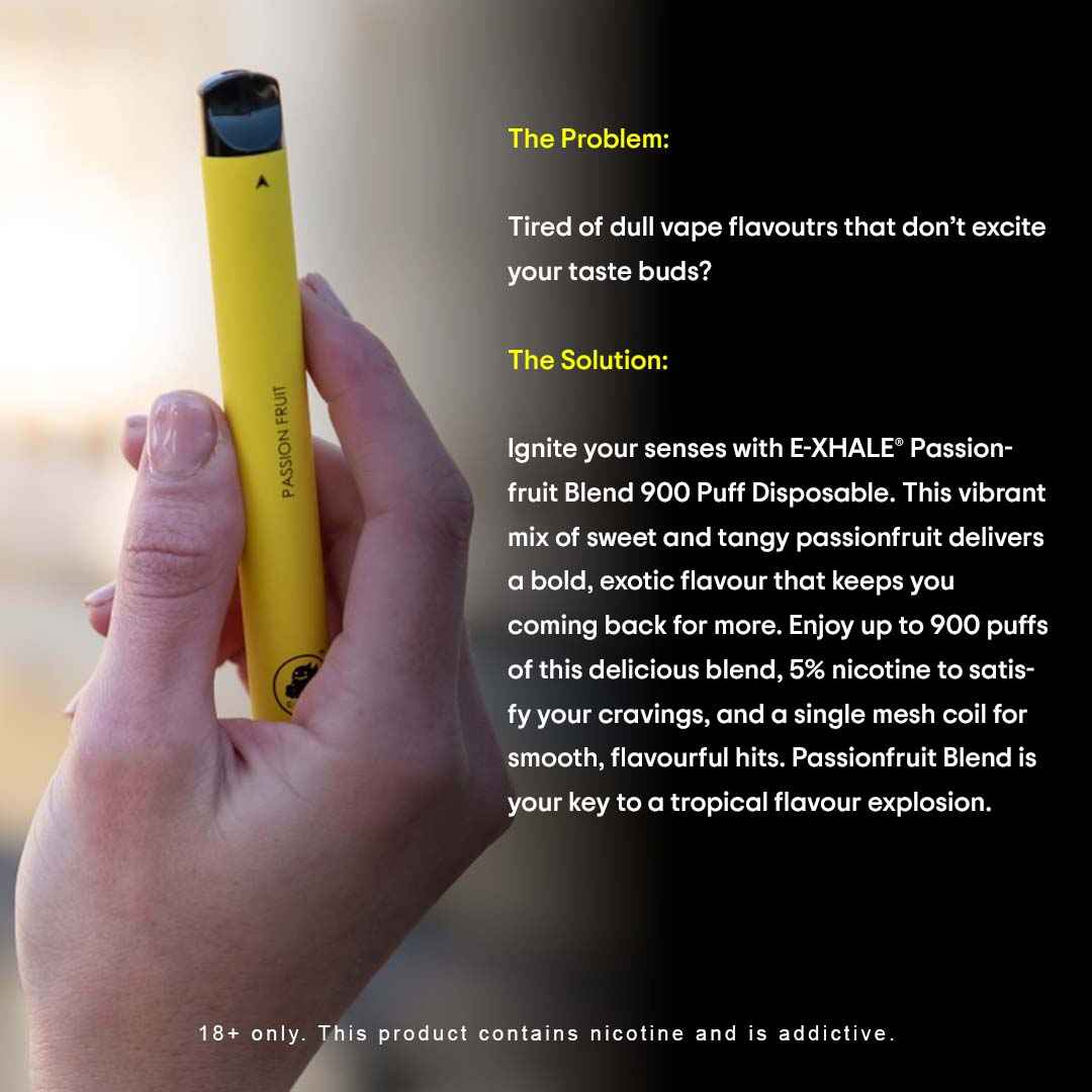 900 Passion Fruit Blend 5% - Single-Use Disposable