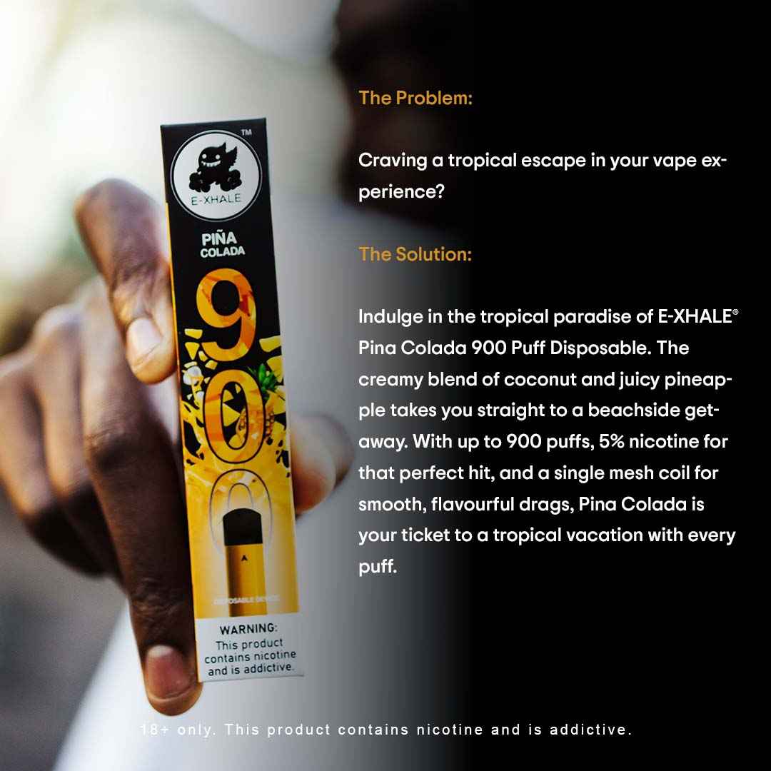 900 Piña Colada 5% - Single-Use Disposable