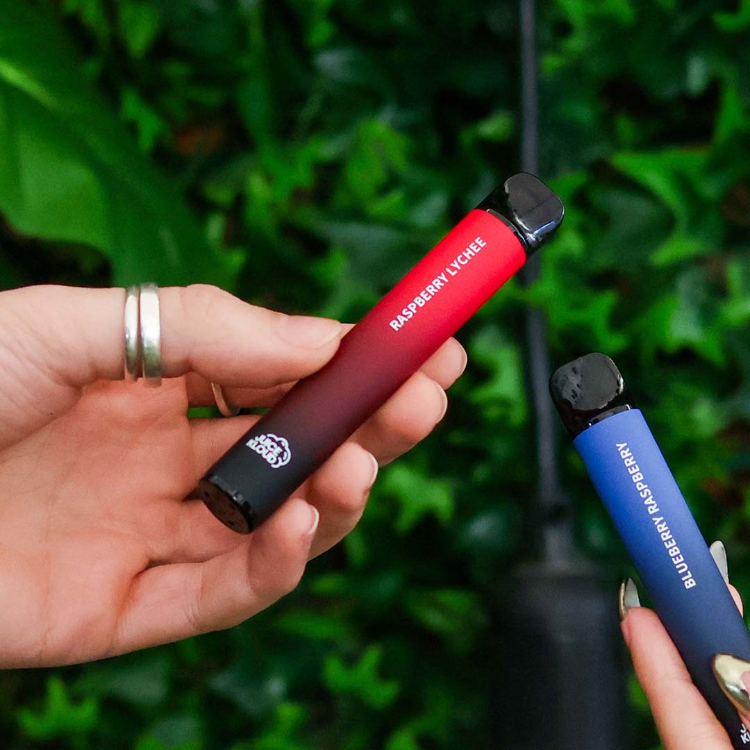 Juice Kloud 800 Puff Raspberry Lychee - 2%/20mg Strength - Most Affordable South African Single-use Disposable Vape