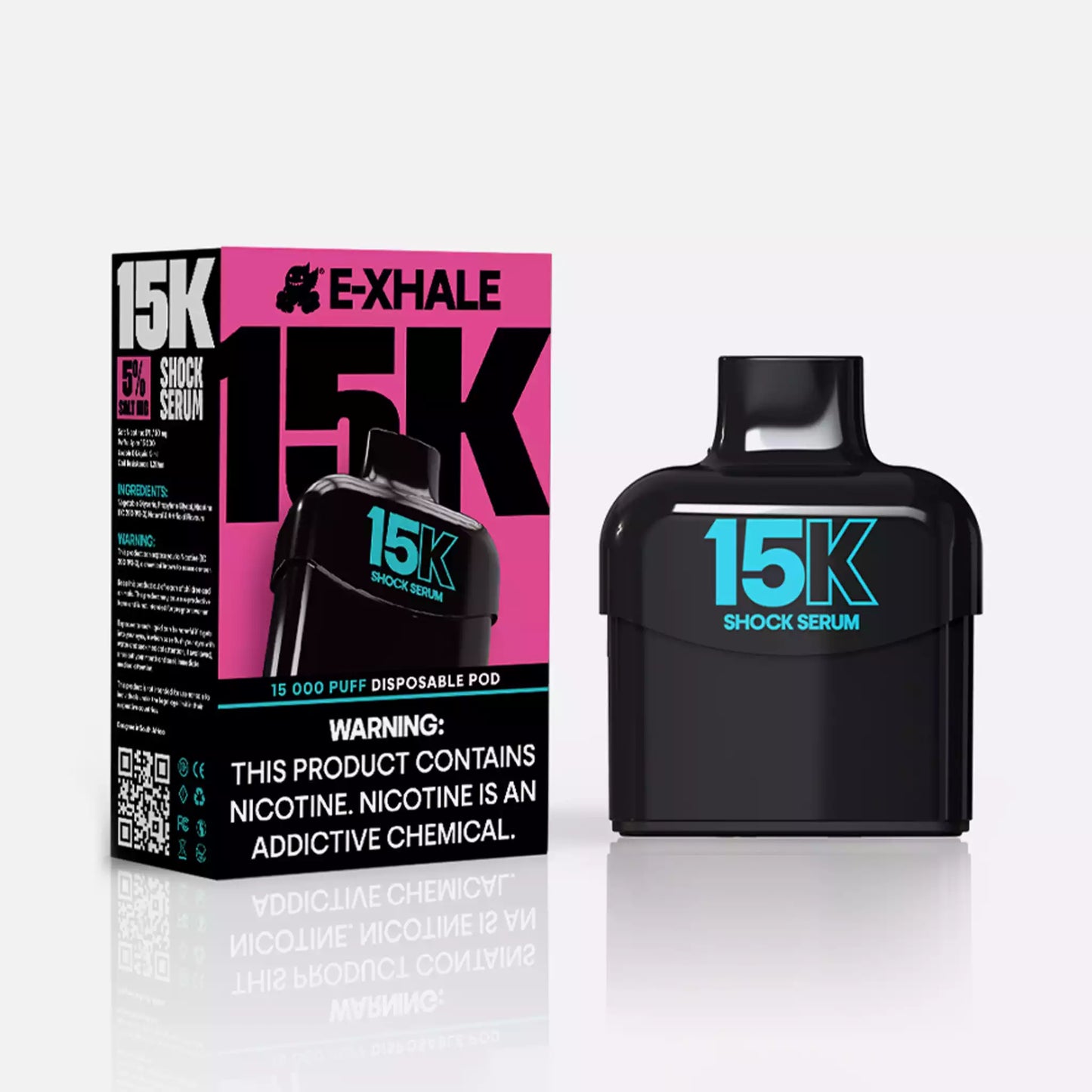 15K Shock Serum 5%/50mg - Disposable Pod: 10 Pack