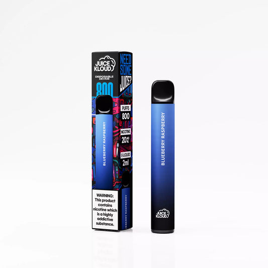 Juice Kloud 800 Puff Blueberry Raspberry - 2%/20mg Strength - Most Affordable South African Single-use Disposable Vape