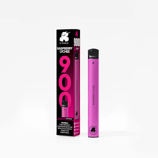 900 Raspberry Lychee 5% - Single-Use Disposable