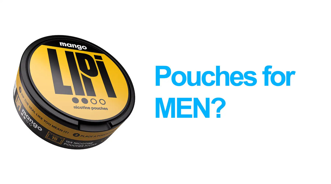 LIPI Nicotine Pouches for Men - The Modern Man's Smoke-Free Solution - E-XHALE