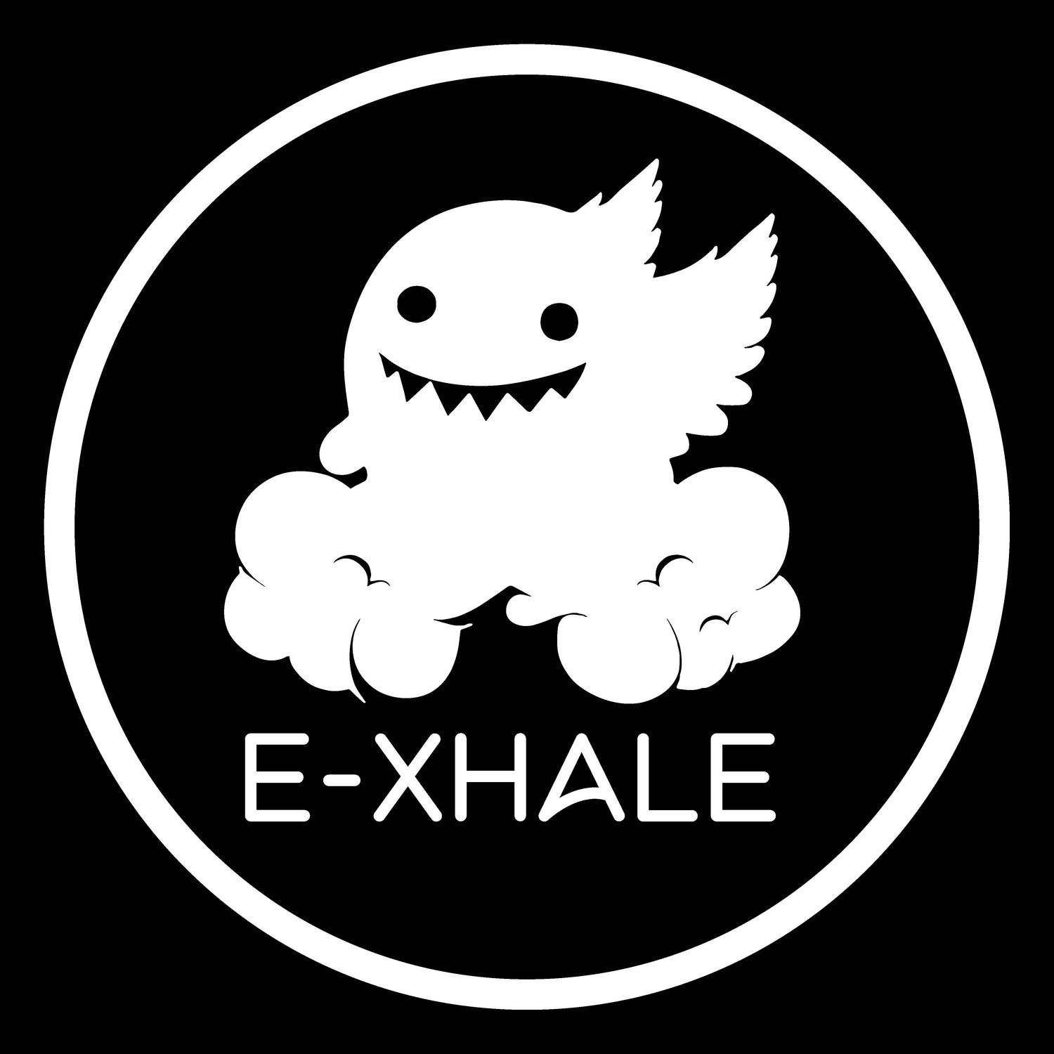 E-XHALE logo vape disposable