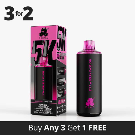 5K Strawberry Passion 5%/50mg