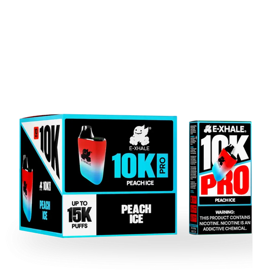 10K Pro - Peach Ice 5%: 10 Pack (Bulk)
