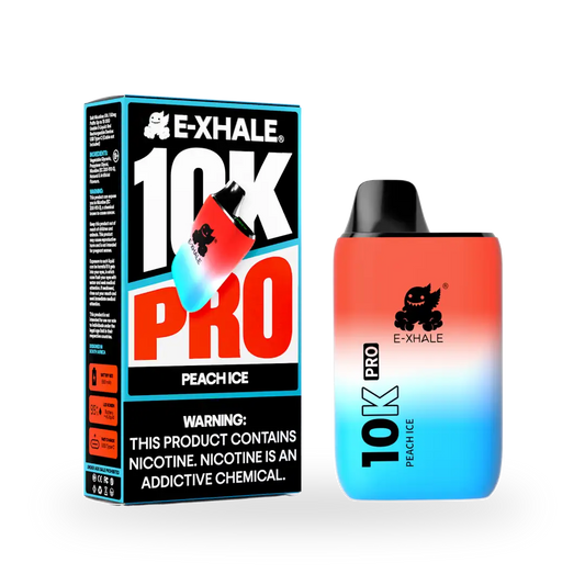 Peach Ice 10K Pro Rechargeable Vape 5%