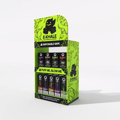 E-XHALE® 2-Tier Product Stand