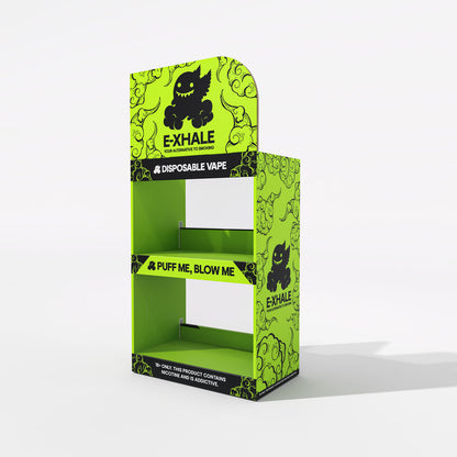 E-XHALE® 2-Tier Product Stand