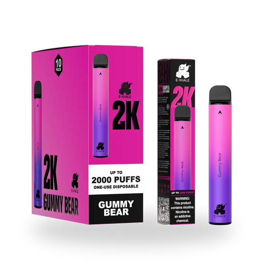 2K Gummy Bear 10 Pack - 3.5%/35mg