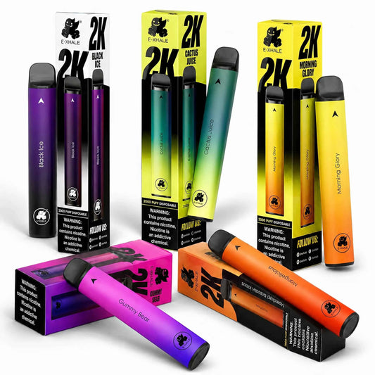 Year 2 Bundle - 2K Puff Collection | E-XHALE 6th Birthday