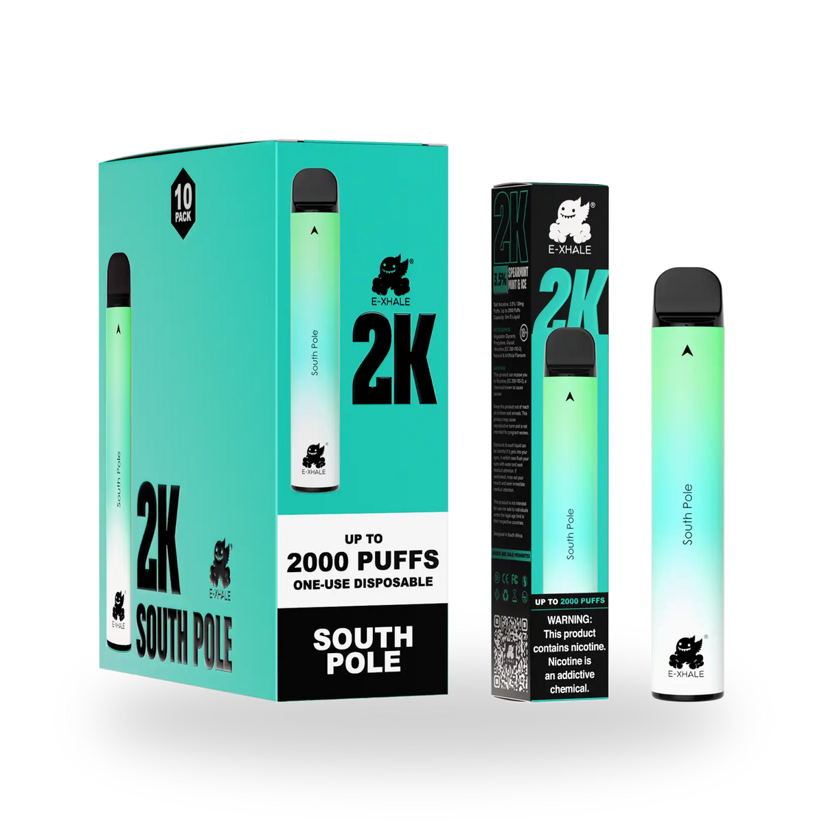 South Pole 2K Disposable Vape 3.5% (10 Pack)