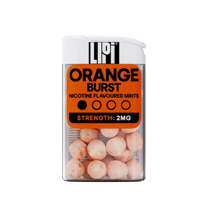 LIPI Orange Burst Nicotine Lozenge 2mg