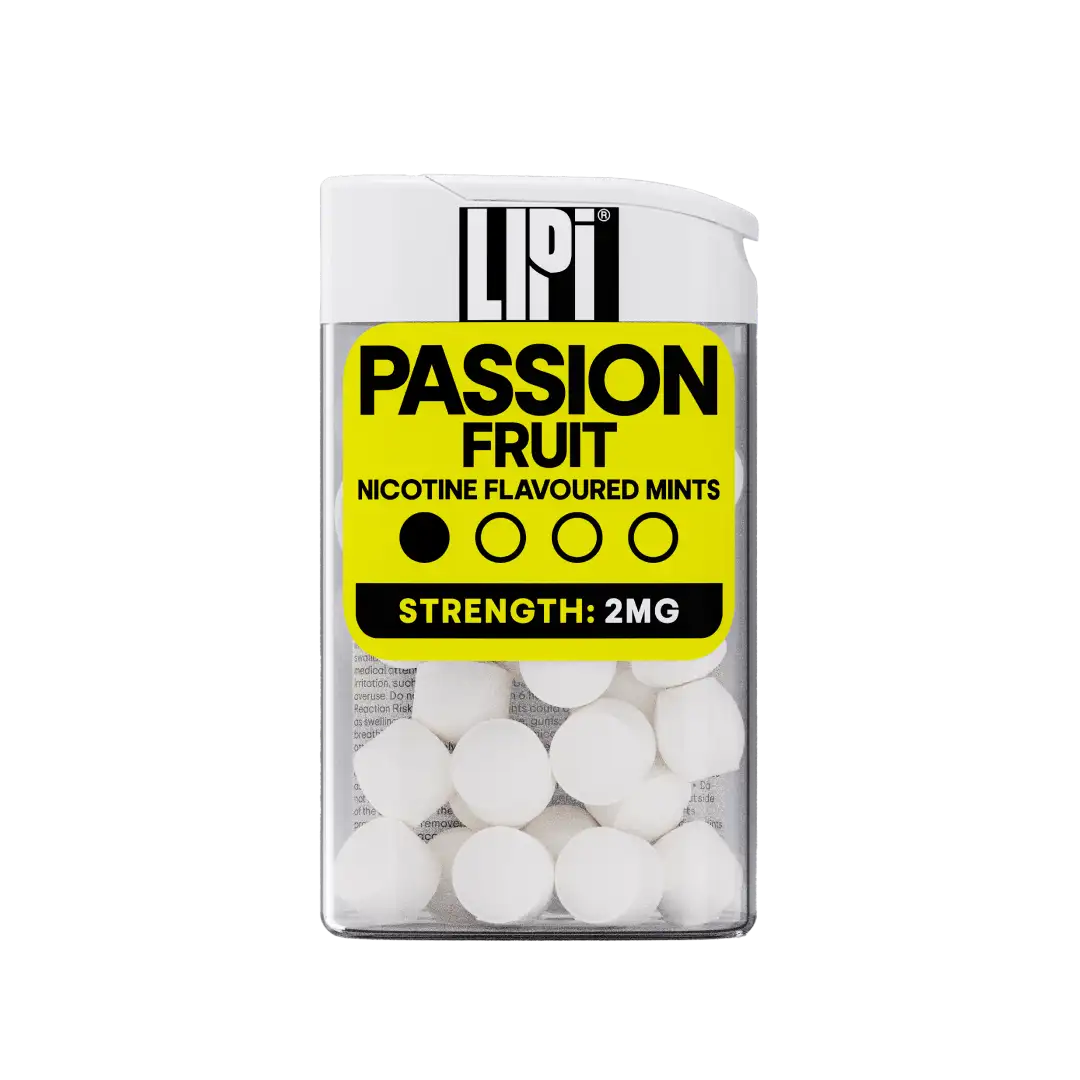 LIPI Passion Fruit Nicotine Lozenge 2mg