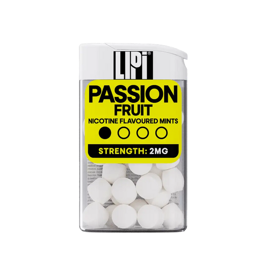LIPI Passion Fruit Nicotine Lozenge 2mg