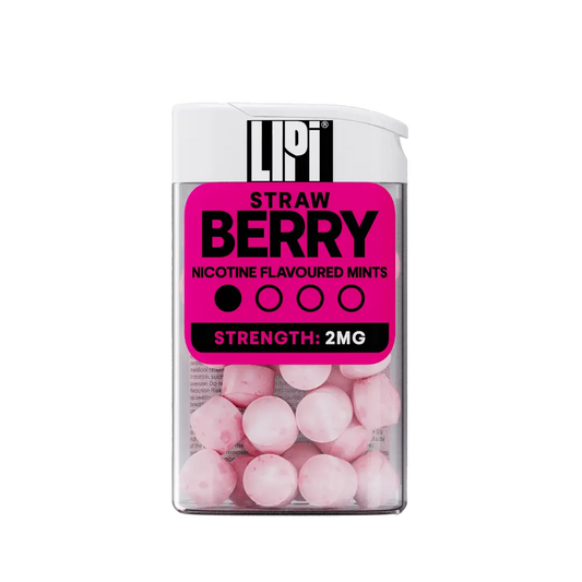 LIPI Strawberry Nicotine Lozenge 2mg
