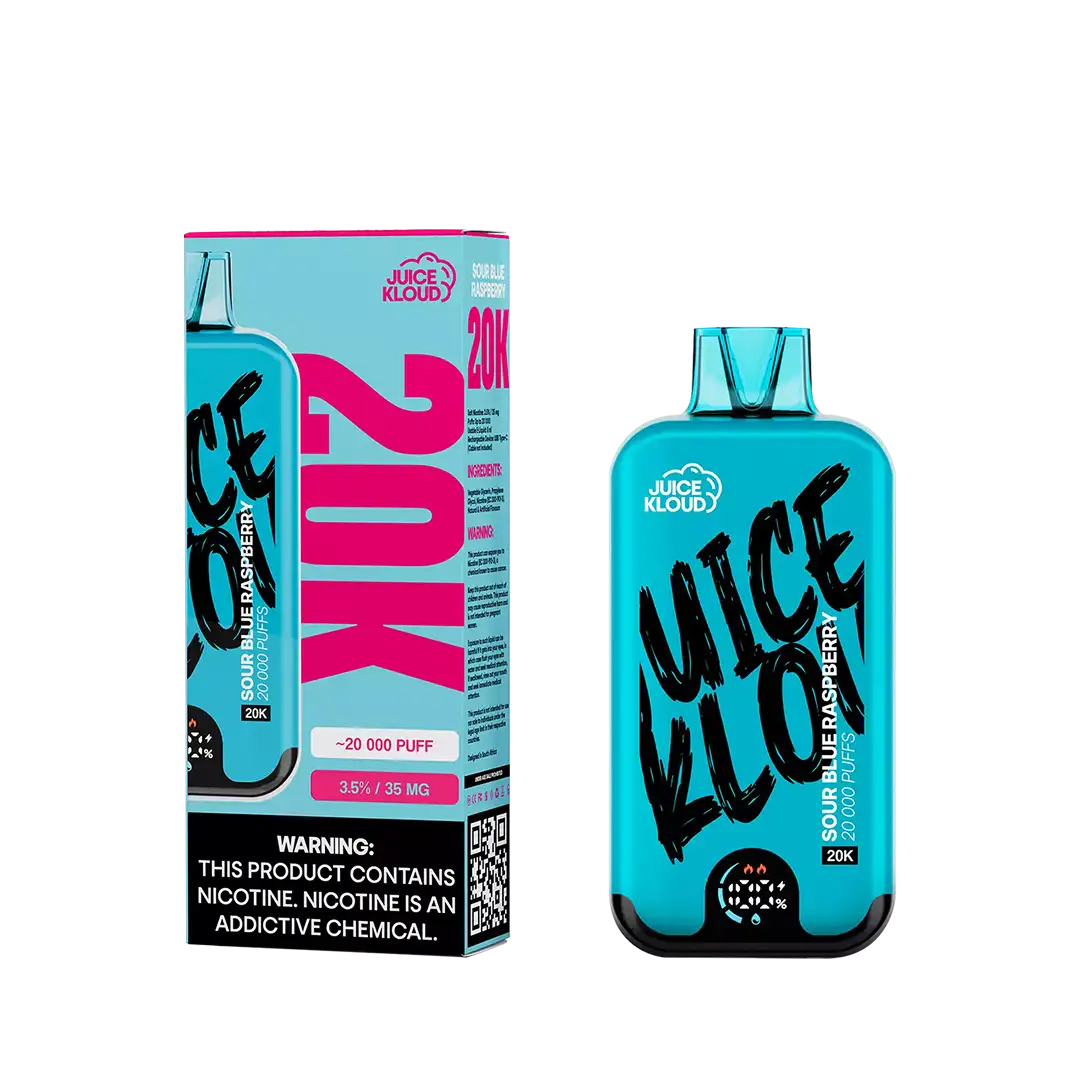Sour Blue Raspberry 20K Rechargeable Vape 3.5%
