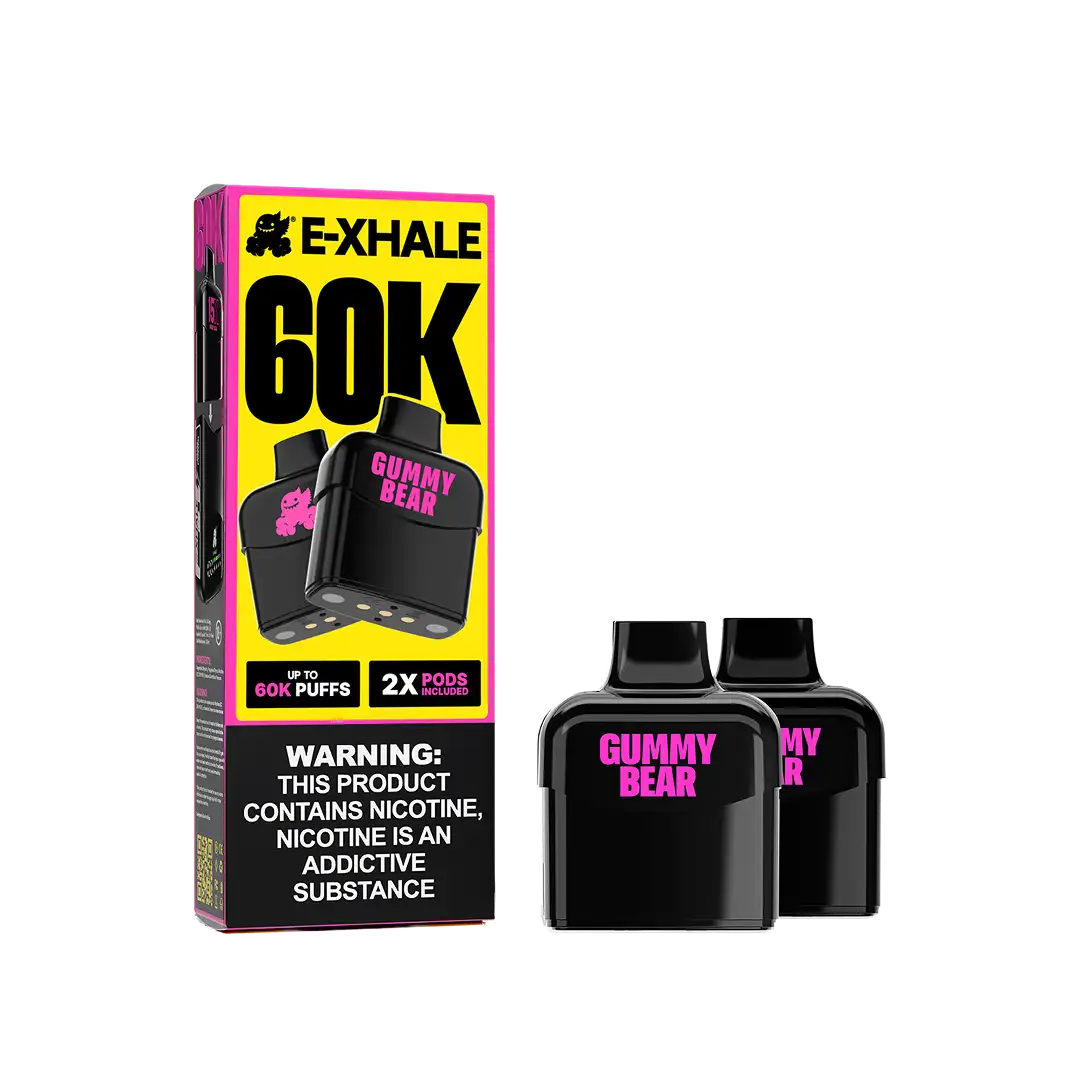 Gummy Bear 60K Vape Pod Twin-Pack 5%
