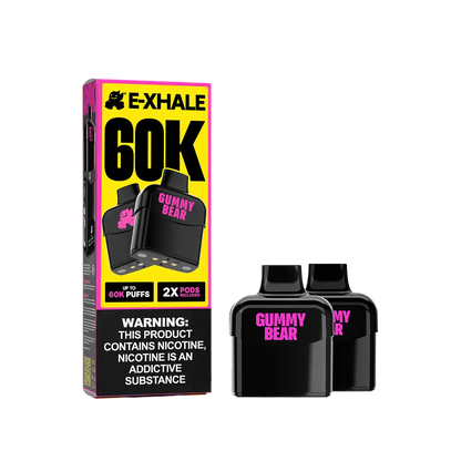 Gummy Bear 60K Vape Pod Twin-Pack 5%