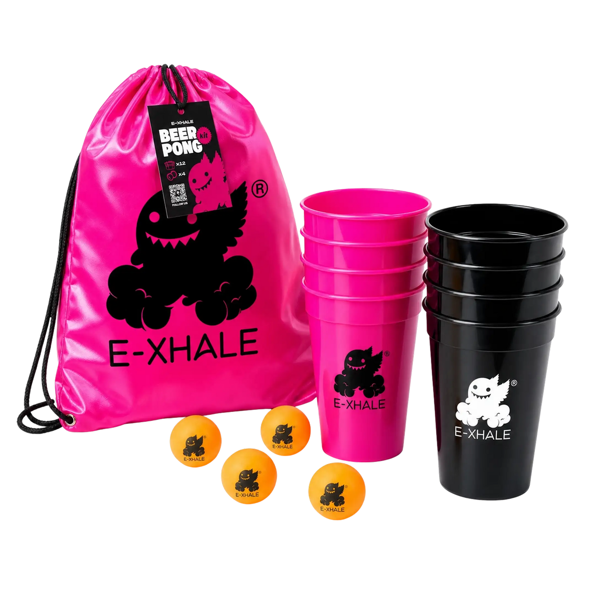 E-XHALE Beer Pong Set