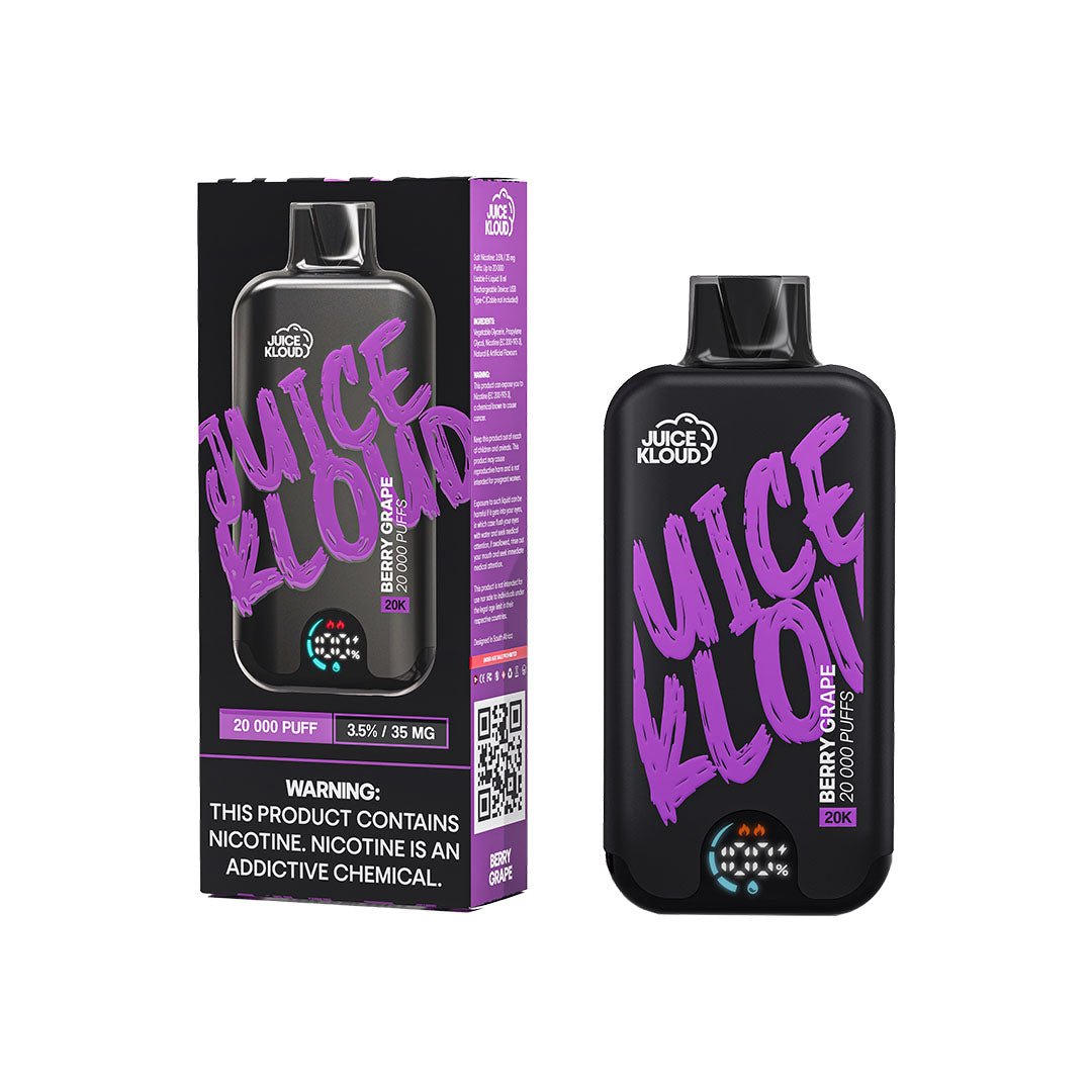 Juice Kloud® Berry Grape 20 000 Puff Vape – E-XHALE