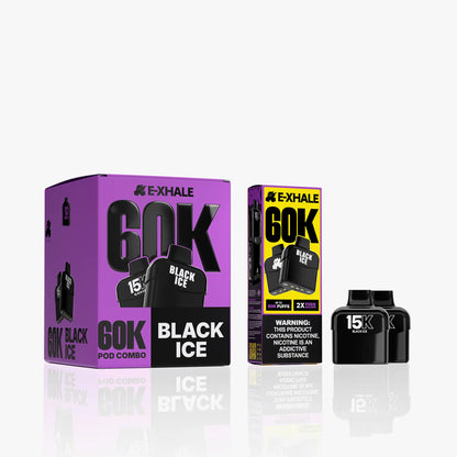 60K Black Ice - 2-Pack Bundle (10 Pack)