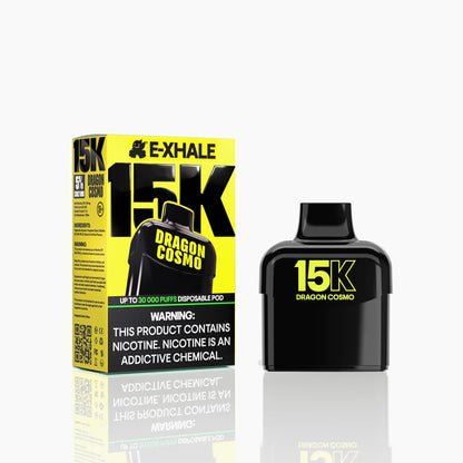 E-XHALE 15K Dragon Cosmo Pod - 5% Nicotine | Long-Lasting Vape SA