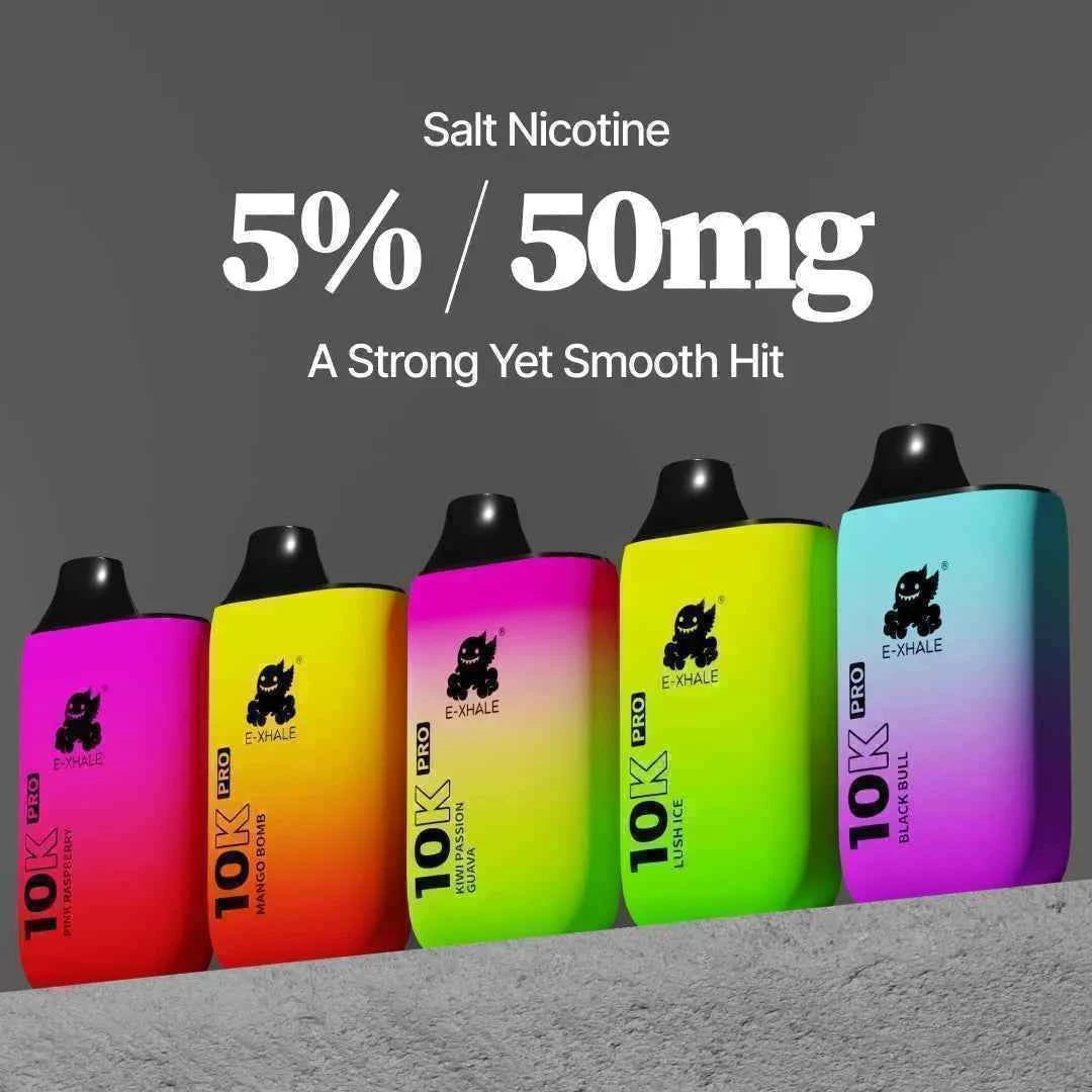 10K Pro Mango Bomb - 15000 Puffs Rechargeable Vape | E-XHALE 10K Pro Mango Bomb - 15000 Puffs Rechargeable Vape | E-XHALE