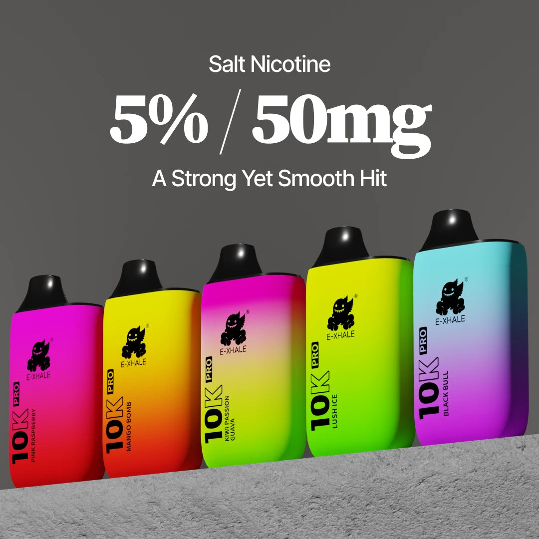 10K Pro - Pink Raspberry 5% (Raspberry, Cranberry & Grape)