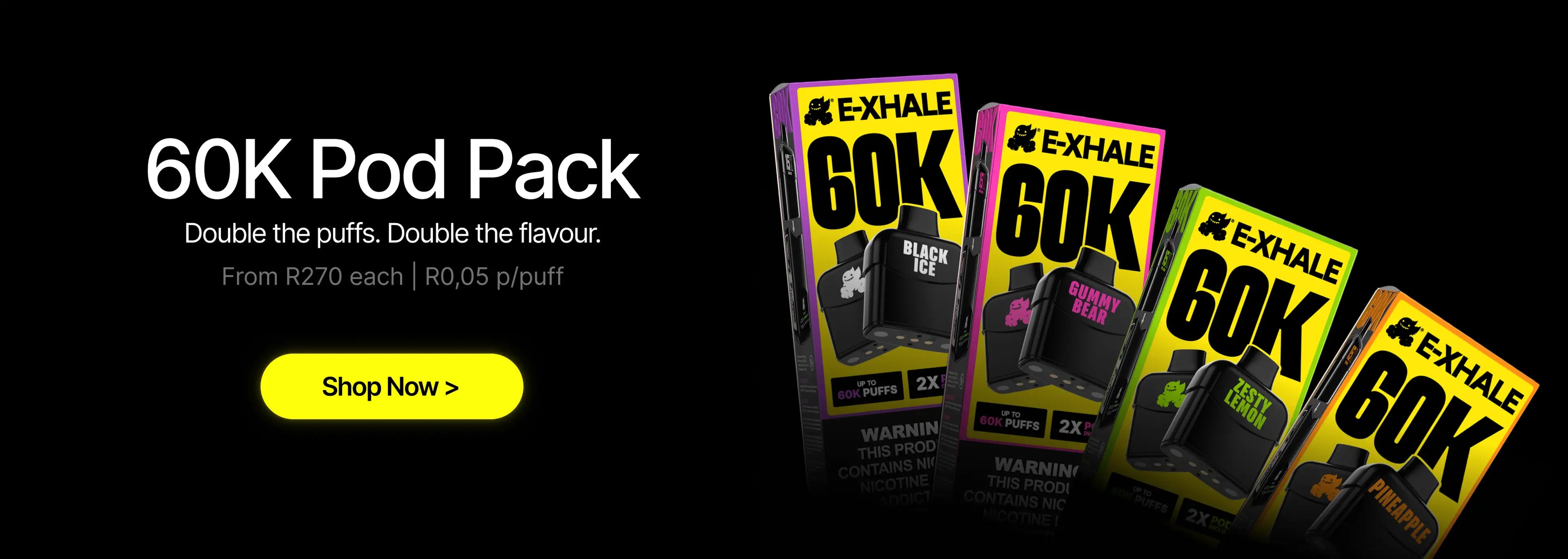 E-XHALE | South African Designed | Disposable vape pod | FREE shipping E-XHALE | South African Designed | Disposable vape pod | FREE shipping