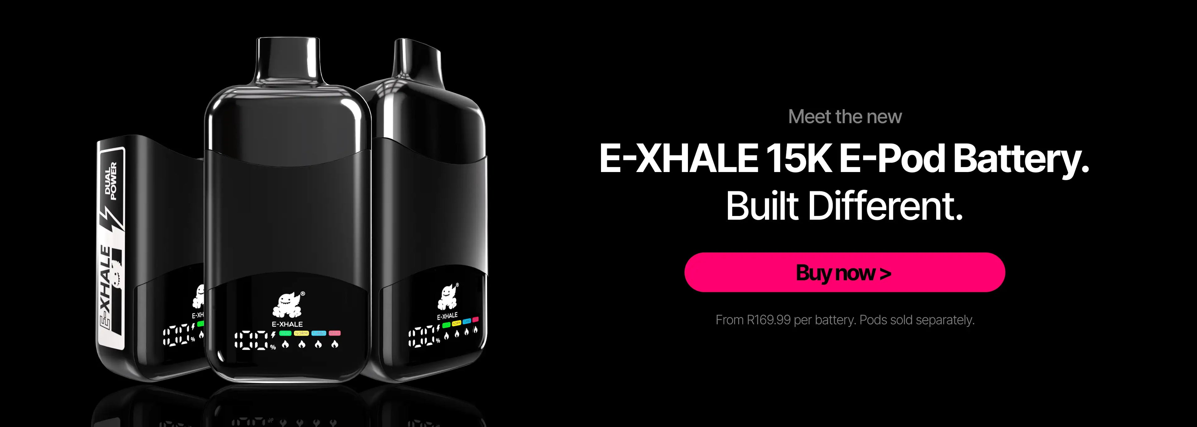 E-XHALE | South African Designed | Disposable vape pod | FREE shipping E-XHALE | South African Designed | Disposable vape pod | FREE shipping