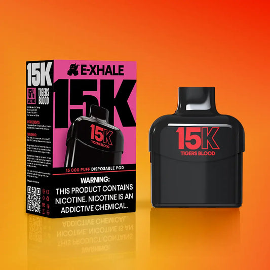 15K Tigers Blood 5%/50mg - Disposable Pod