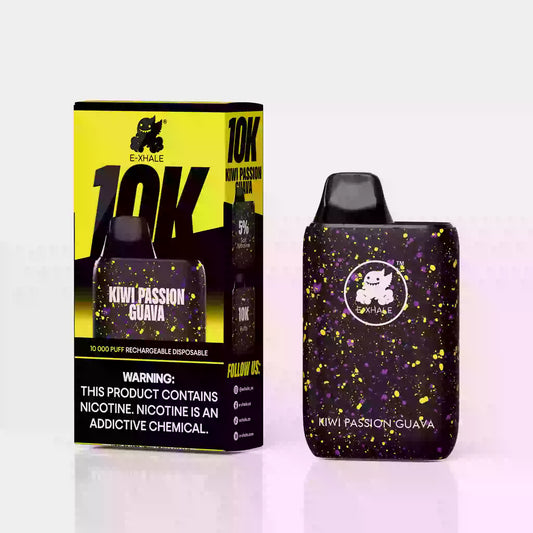 10K Kiwi Passion Guava 5%/50mg - Rechargeable Disposable
