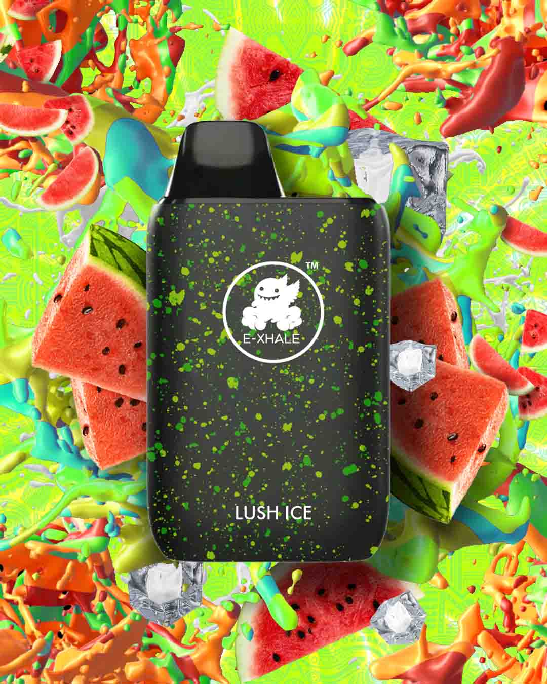 High-Puff Rechargeable Vape South Africa. Lush Ice: Watermelon and Ice. Cheapest and Highest Quality Vape South Africa. E-XHALE Disposable Vapes South Africa