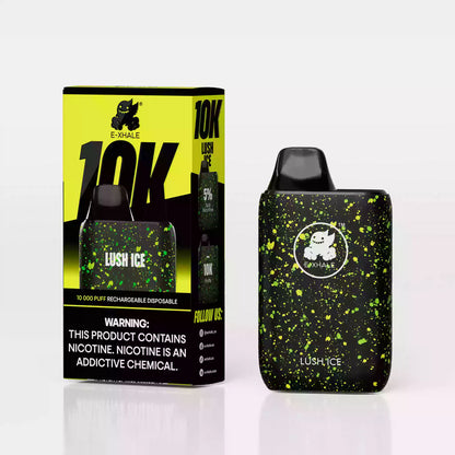 10K Lush Ice 5%/50mg - Rechargeable Disposable