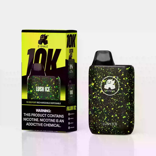 10K Lush Ice 5%/50mg - Rechargeable Disposable