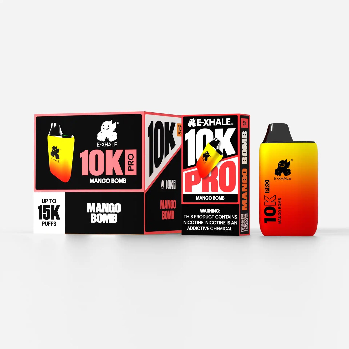 10K Pro - Mango Bomb 5%: 10 Pack (Bulk)